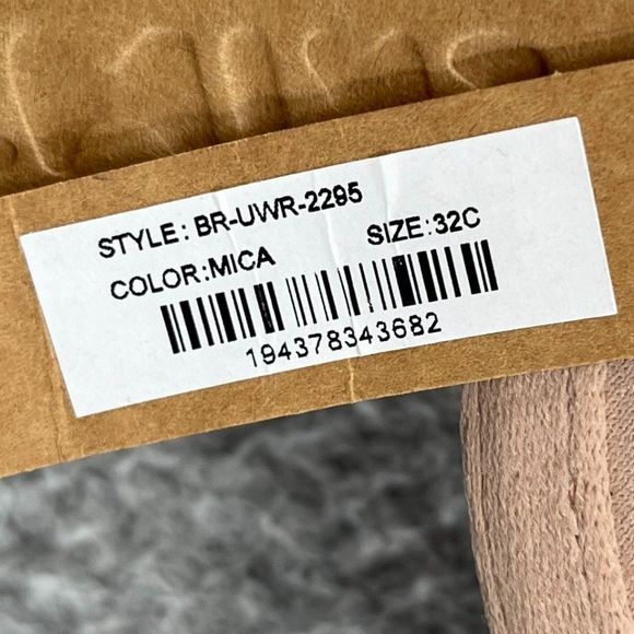 NEW SKIMS FITS EVERYBODY PUSH-UP BRA in MICA Size 32 C - Picture 6 of 7